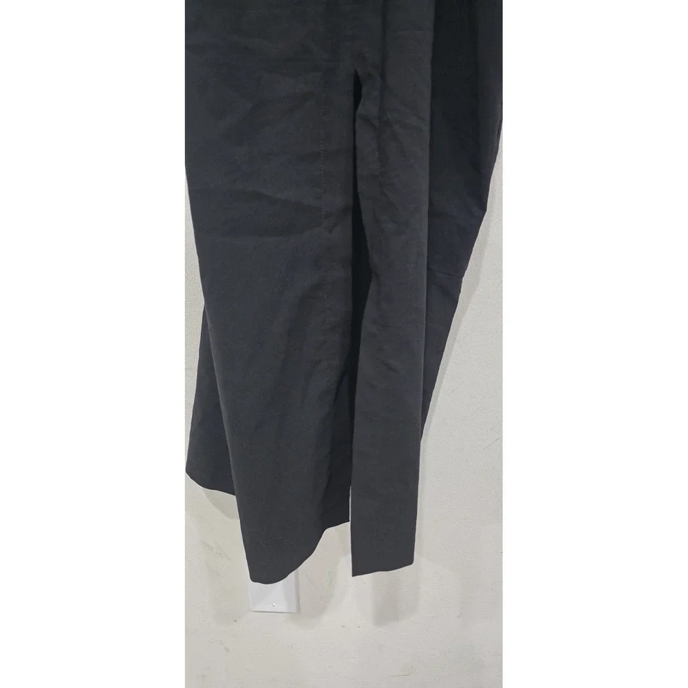 Zara Black Cutout Midi Dress Bamboo‎ Ring Halter Ruched XL